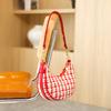 2024 Fall/Winter New Fashionable Niche Design Woolen Underarm Bag with a High-End Feel, Single-Shoulder Crossbody Dumpling Bag