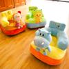 Infant Safety Seat Soft Stuffed Animal Baby Sofa Plush Baby Cushion Feeding Chair Learning To Sit Kids Back Support Plush Toy