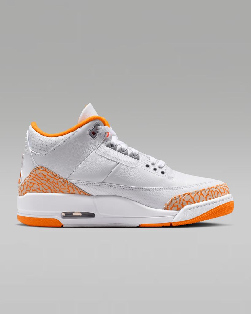 CK9246-101 Nike Air Jordan 3 "Orange Citrus" (Women's)