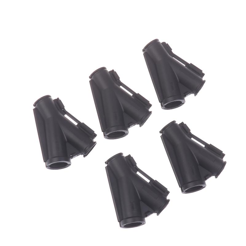 5/10Pcs Y-Shaped Pipe Tee Connector Clamp Automotive Wiring Harness Cable Fixing Clip 9817079 Automotive Sheath V-Manifolds