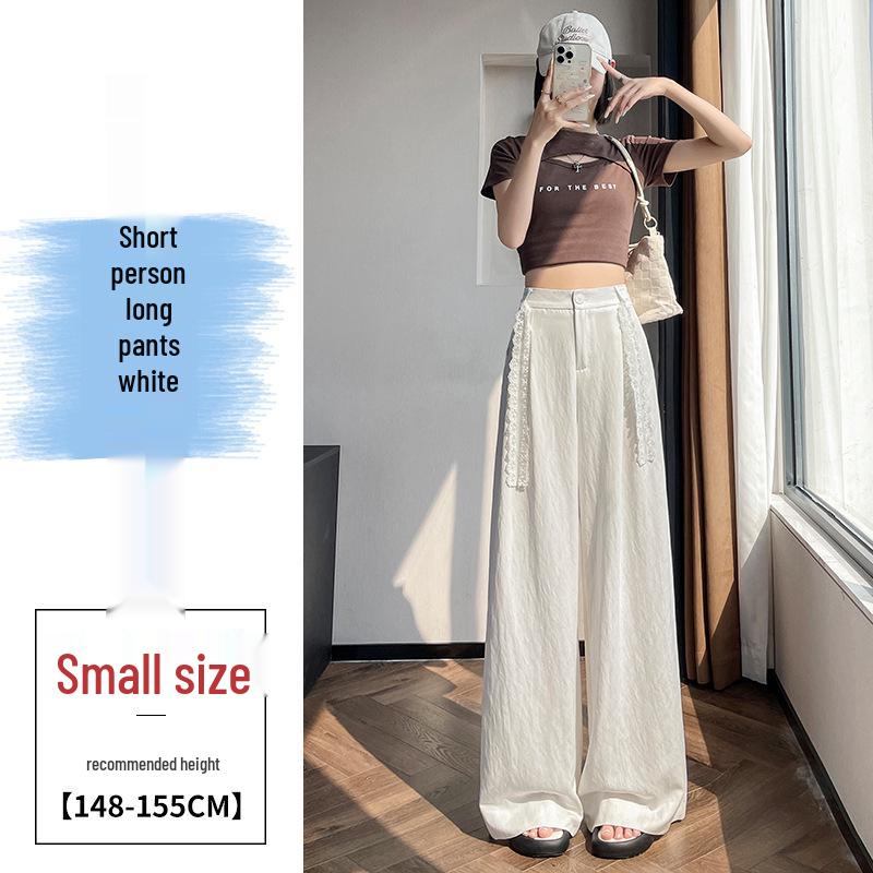 2026 Summer Women s High Waist Ultra-Thin Slim Fit Polyester Pants XL