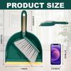 Small Broom and Dustpan Set Cleaning Brush, Dustpan Brush Set, Handheld Broom and Dustpan Set, Mini Handheld Home Desktop