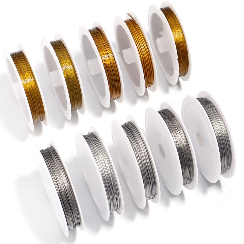 Stainless Steel Wire Necklace for DIY Beading and Jewelry Accessories