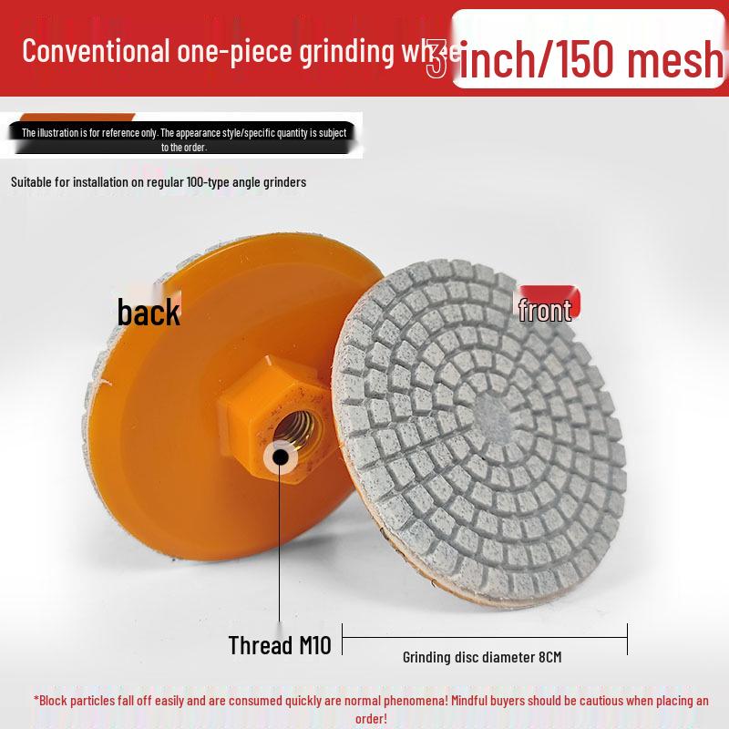 

Slate & Marble Edge Chamfering & Polishing Disc