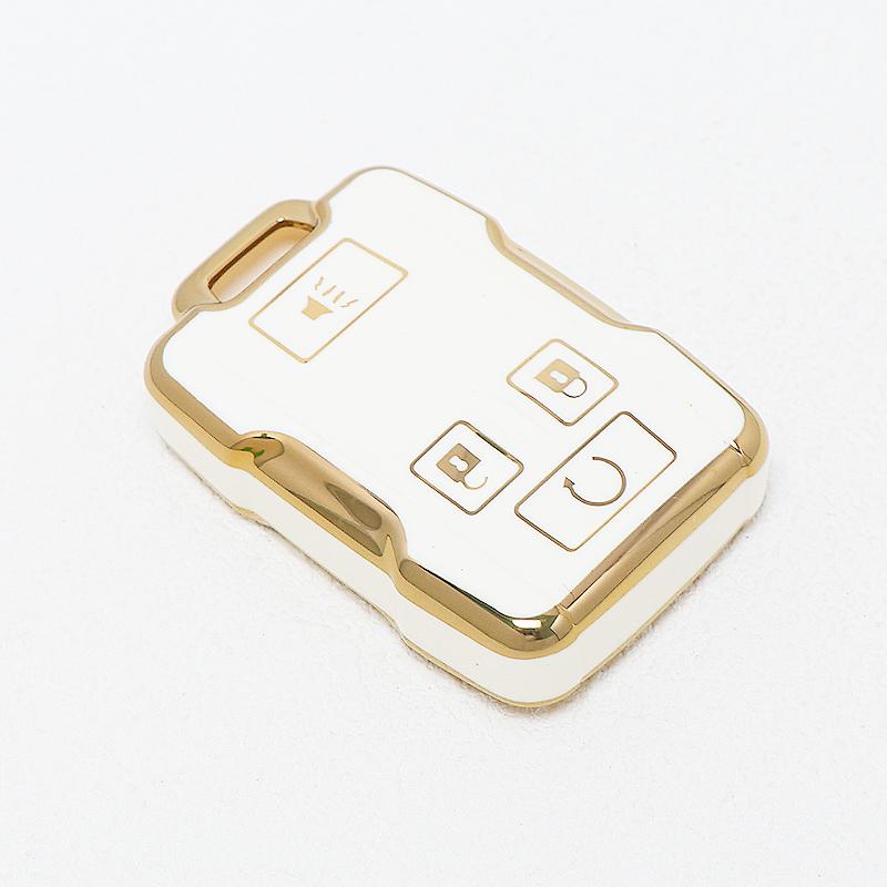 

Auto Accessories for Chevrolet Silverado Suburban GMC Terrain Yukon Tahoe Sierra Car Smart Key Cover Case Fob Key Ring