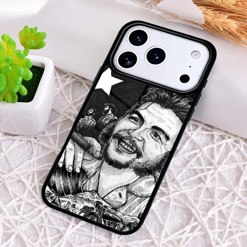 che guevara Phone Case for iPhone 17 Air 16 15 11 12 14 13 Pro Max Shockproof Cover