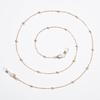 Fashion Pearl Glasses Chain Metal Anti-loss Sunglasses Lanyard Multi-purpose Neck Strap Cords For Women Glasses