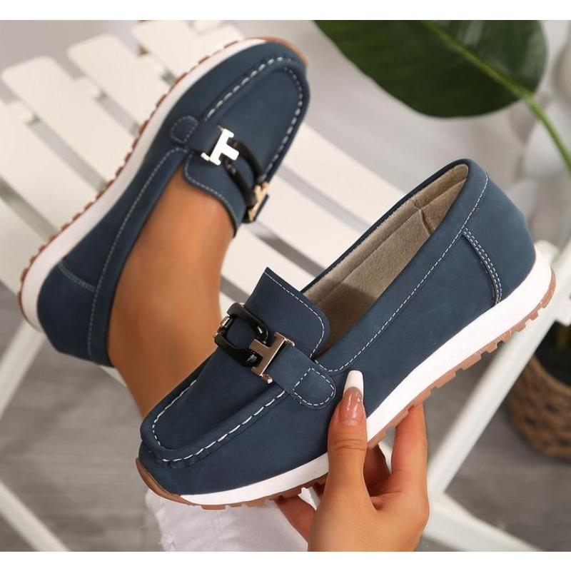 Neue Damen-Flats, bequeme Freizeitschuhe, stilvolle, leichte, langlebige, atmungsaktive Slipper, Slip-On, Luxus-Trend, klassische Frühlings-Sneakers für Damen