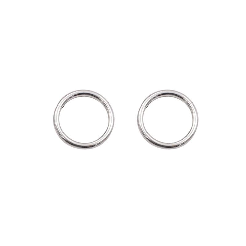

Pure Titanium Body Piercing Cartilage Nose Ring Open Ring Piercing Seamless Fashion Nose Ring Fashion Earrings Earrings