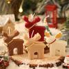 1 Red Deer Scented Candles, Creative Christmas Elk Festive Atmosphere Candles, Party Decorations, Souvenir Gifts