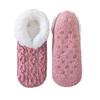 Fleece Thickened Sleep Socks Warm Lamb Fleece Socks Autumn Winter Carpet Home Socks  Women