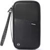 VanFn RFID Travel Passport Family Passport Trip Document A Nylon One Modern Fit Wallet, Holder, Organizer, P.Travel Series, - - Black, Size,