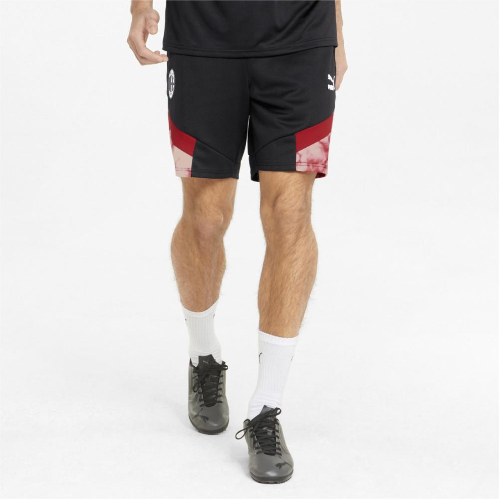 Puma Acm Iconic Mcs Mesh Shorts With Logo Patch Men Shorts Black 765084-01