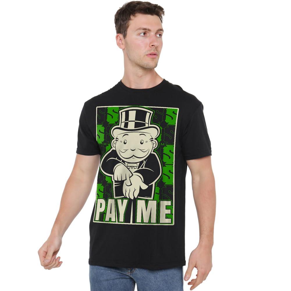Monopoly Mens Pay Me T-Shirt