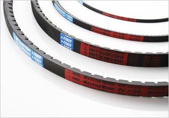 

MITSUBOSHI RECMF8487 Low Edge Cogged Belt, Set of 2