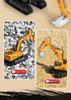 Children's Remote Control Excavator Toy - Large Electric Alloy Digger with Spraying Feature
