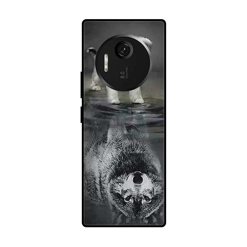 For Xiaomi Qin F25 Case Lion Wolf Painted Silicone Soft Back Cover For Duoqin F25 QinF25 F 25 Phone Case Protective Shell