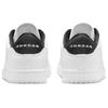 Jordan COURT CONNECT Synthetic Leather, Split Cow Leather Low Top Vintage Basketball Shoes Men's White Red IQ5698-101