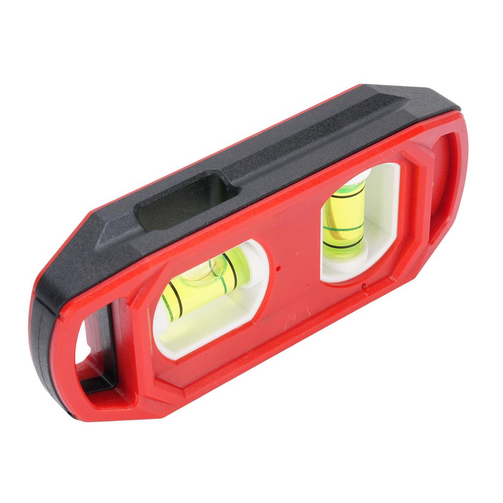 Magnetic Bubble Level 11cm Length 1mm Accuracy Horizontal Vertical Bubble Leveling Tool for Home