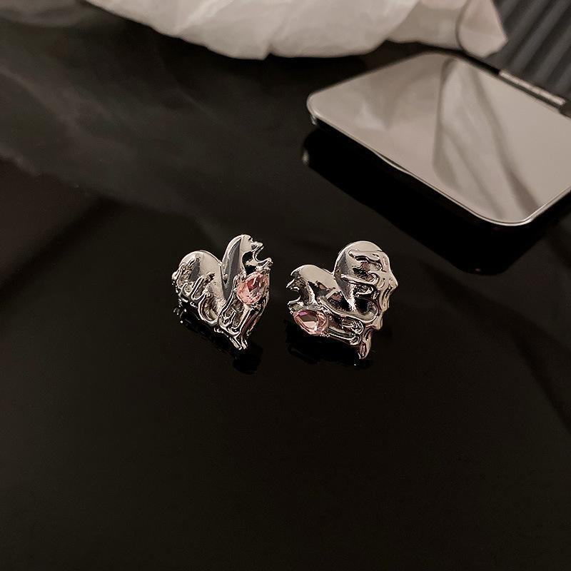 

«Элегантные серебряные серьги-игл с длинными кисточками, украшенные бриллиантами и цирконами» Diamond Heart серебряный