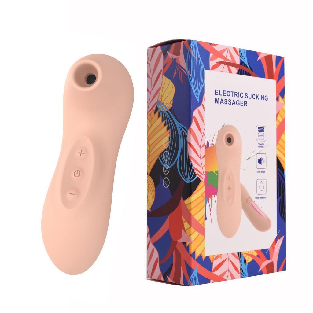 Russian Trade Silicone Teasing Massager: Rechargeable Vibrating Erotic Device for Women