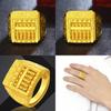 Elegant Geometric Design Vietnamese Brass Gold Plated Abacus Ring For Men