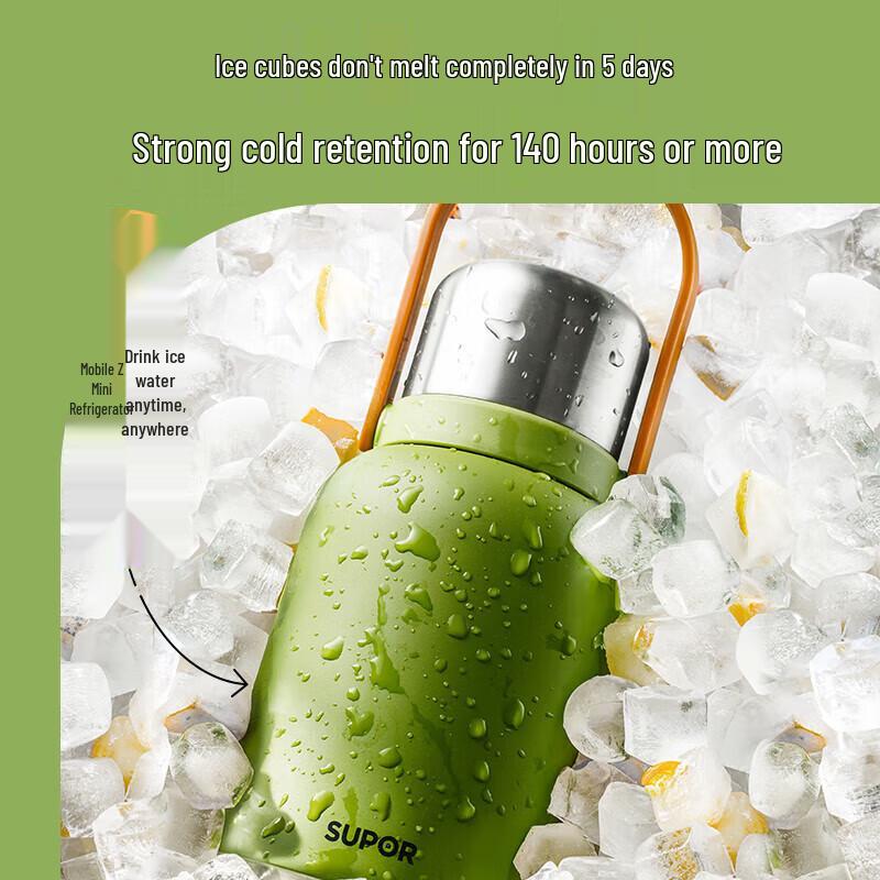 SUPOR 1L Large Capacity Portable Insulated Tea Mug