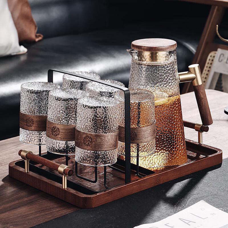 Naijiang Chinese Retro Glass Tea Set