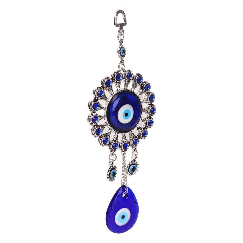 Blue Eye Hanging Ornament Exquisite Hand Made Blue Eye Wall Decoration Amulet Gifts for Home Car Office