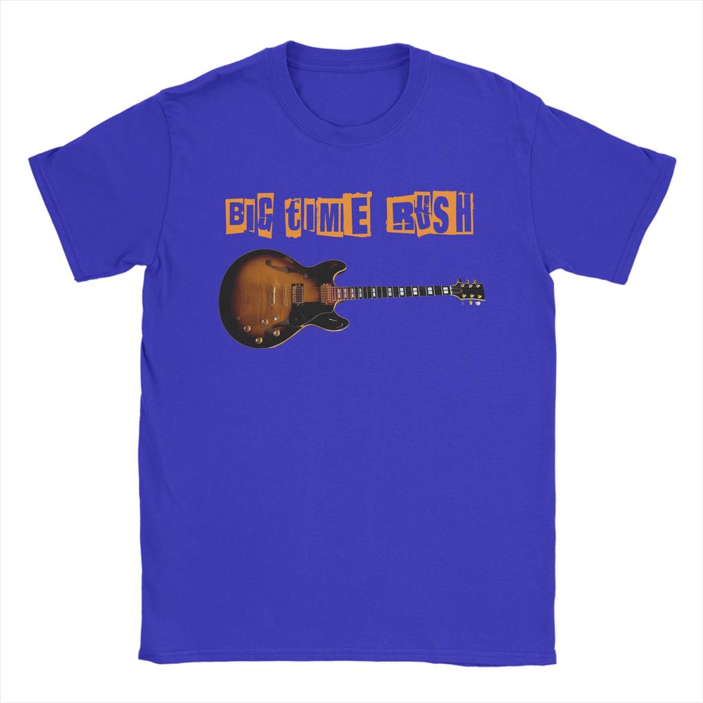 Unika Big Time Rush Band T-shirts för män Crew Neck Bomulls T-shirt Kortärmad T-shirt Plus Size Kläder