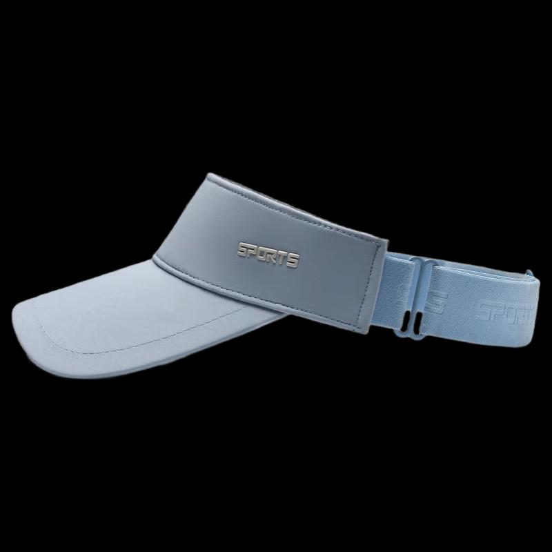 Женский спортивный козырек ZHENYUEQI с меняющим цвет логотипом Adjustable
