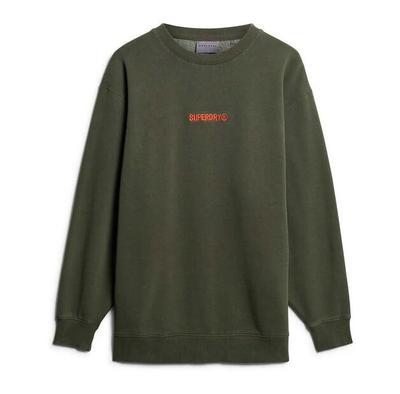 Superdry Micro Logo Graphic Loose Sweatshirt