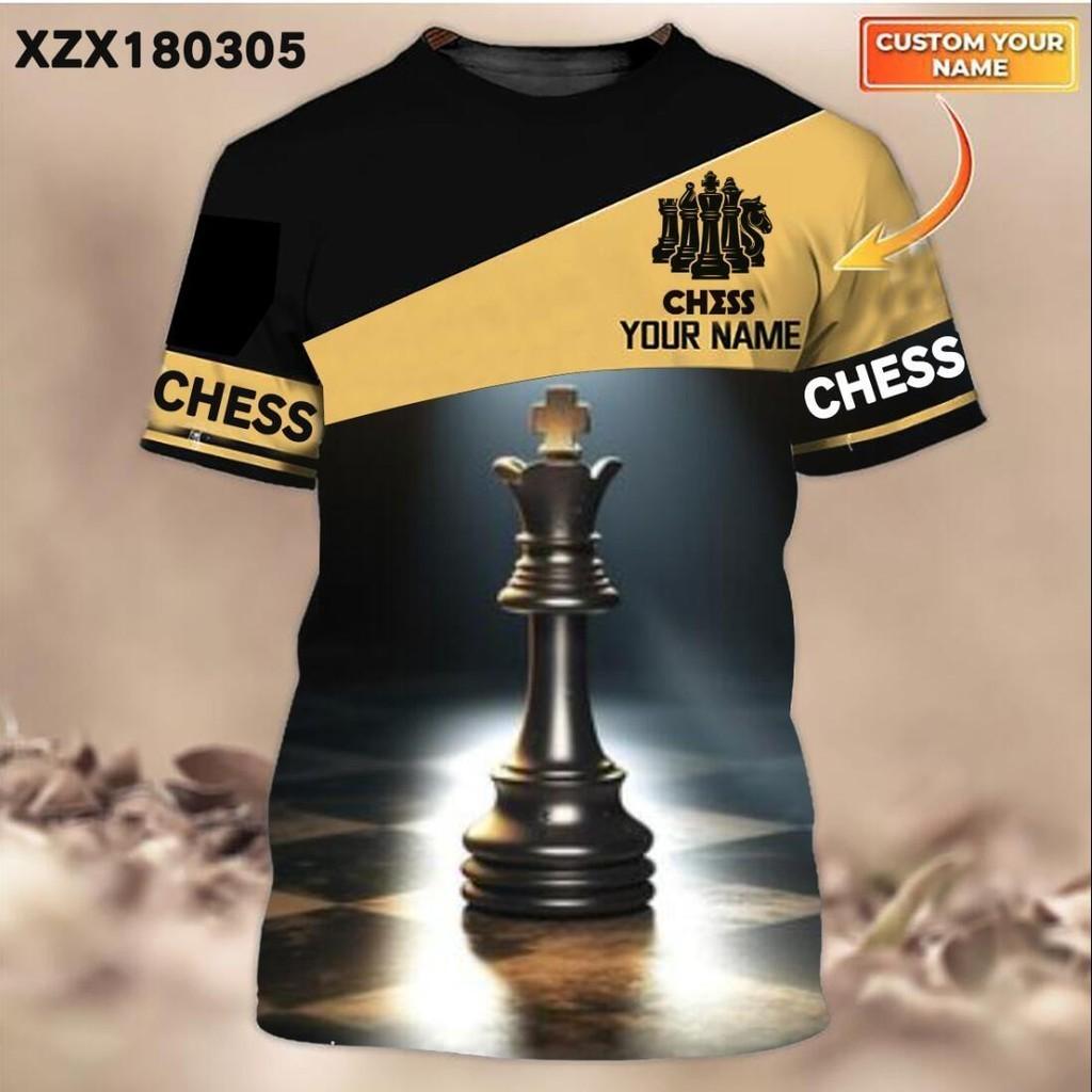 

Футболка Chess Queen с 3D-принтом по всей поверхности, футболка шахматиста, лучший подарок для любителя шахмат L