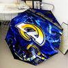 Los Angeles Rams Design Umbrella Folding umbrella, automatic umbrella 8-Frame for Travel, camping Use Gift for Halloween Christmas