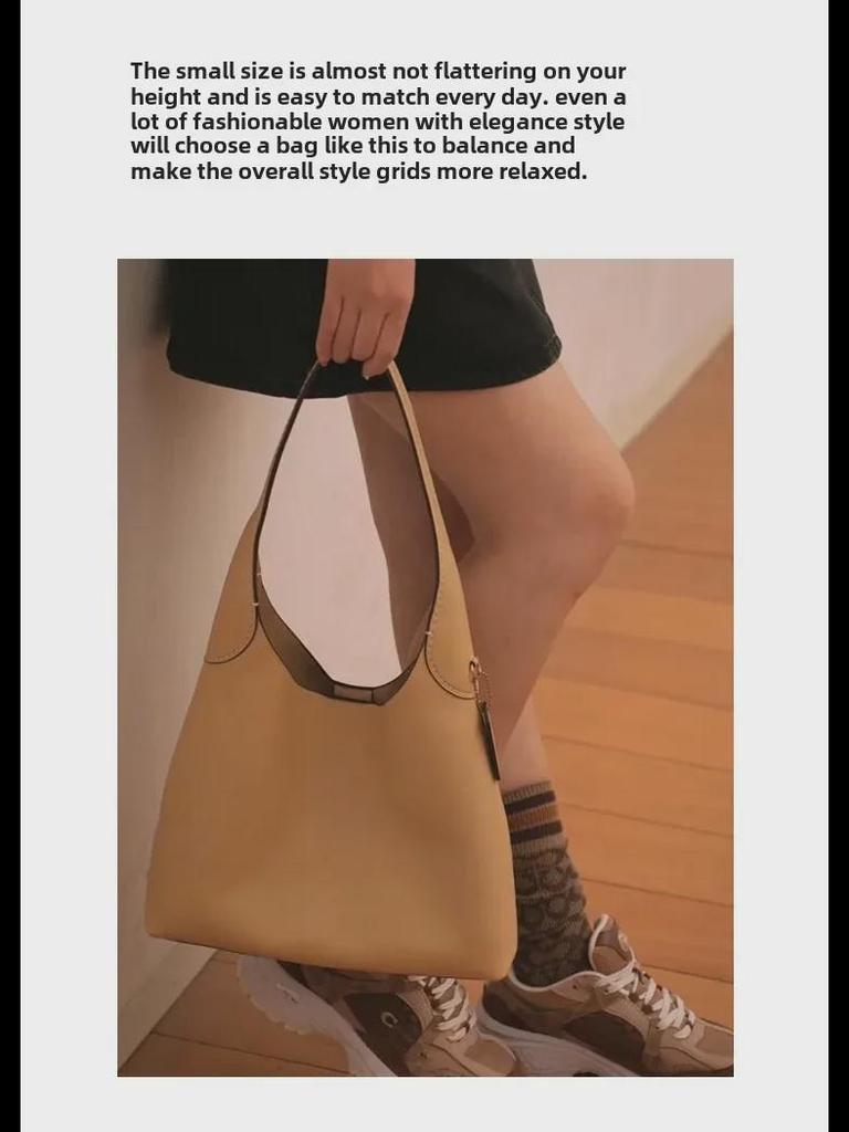 2024 Minimalistische Schultertasche mit großem Fassungsvermögen für Damen: Vielseitig, einfach und ideal für den Arbeitsweg