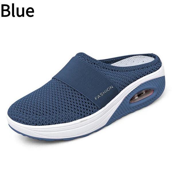 Fashion Round Toe Hollow Durable Women Outdoor Breathable Walking Slippers for Leisure