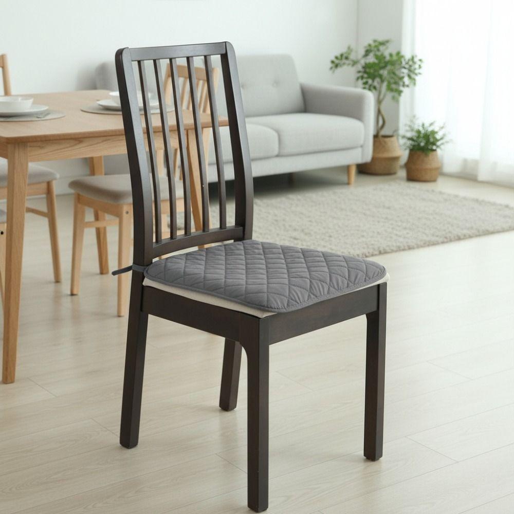 2 Piece Waterproof Quilted Chair Seat Scratch Resistant Chair Cover  Living Room