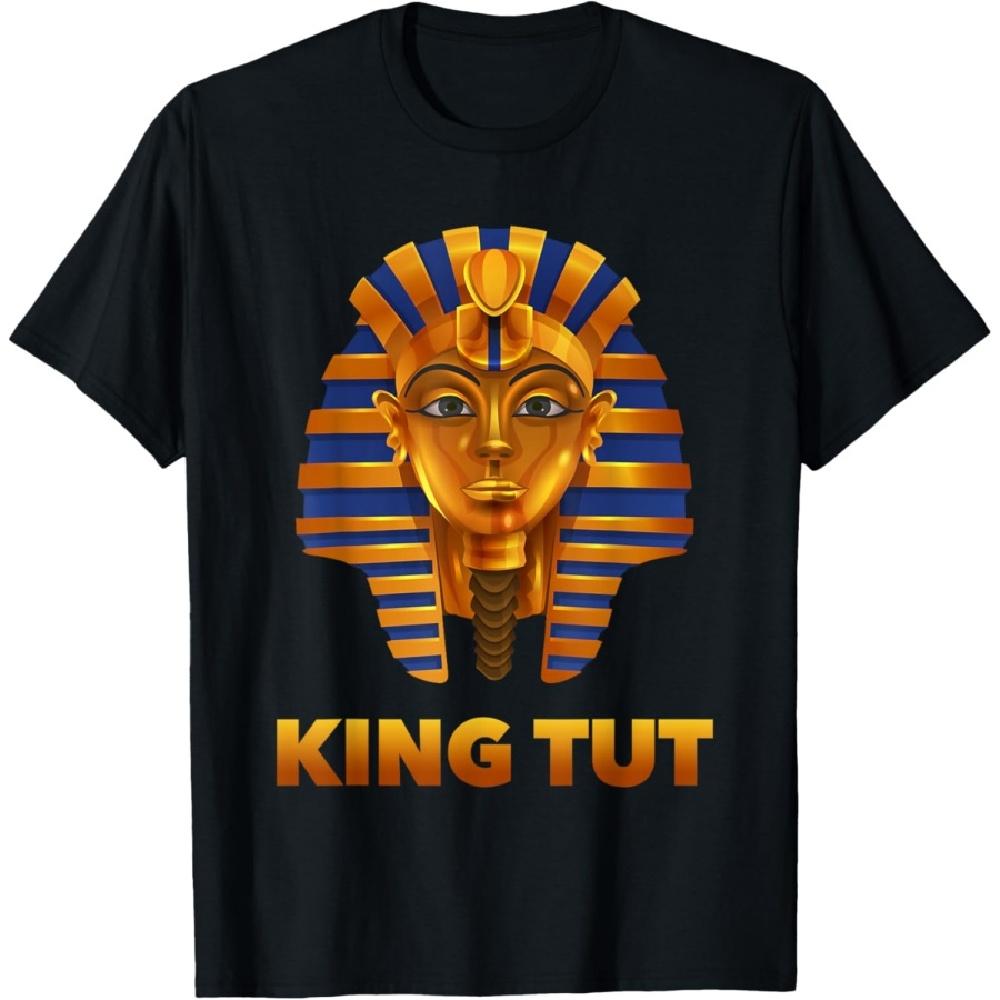 

#1 The Egyptian Pharaoh King Tut Mask T-shirt, Tutankhamun T-Shirt(3) XXXXXL