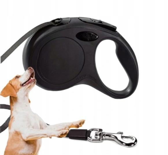 Leash For Dog Or Cat Automatic Strong Tape 5M With Locking 15Kg S1