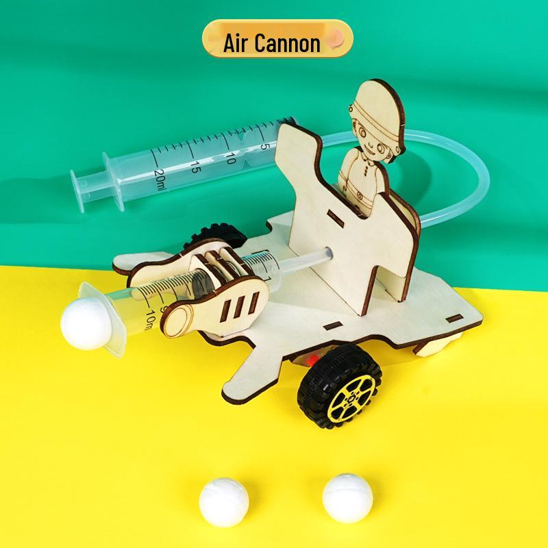 Student Air Compression Science Kit: DIY Assembly & Experiment Materials for Primary School