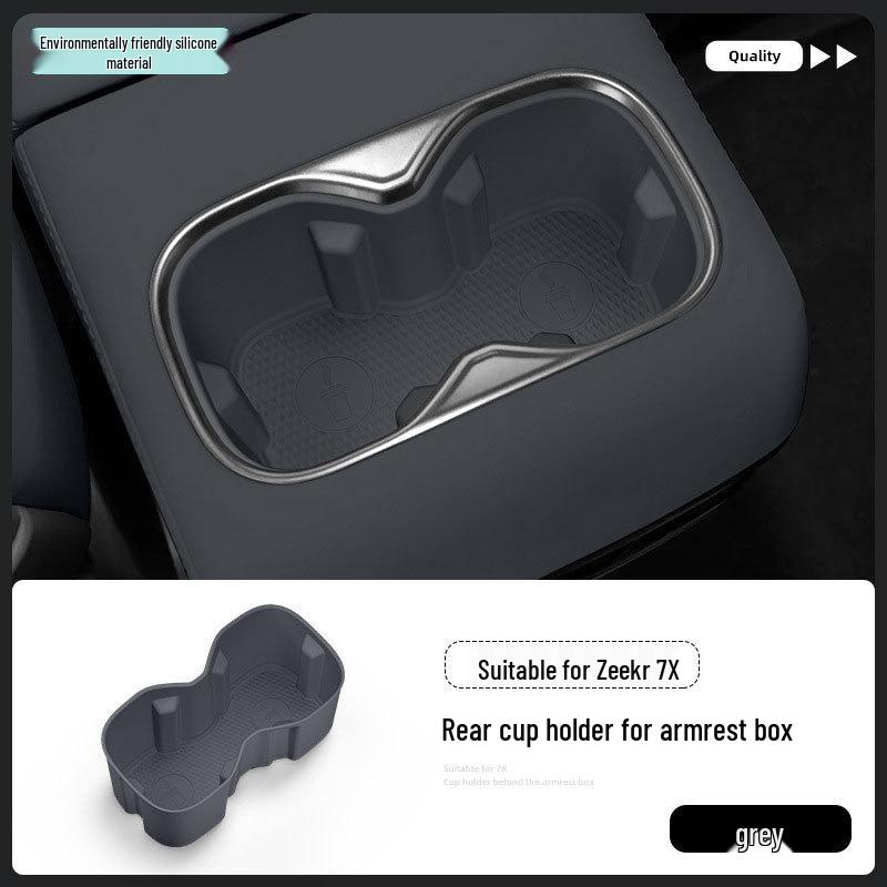 Zeekr 7x Armrest Box Cup Holder Replacement Cover - Fits 26 Models