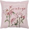 Luxury Home Decor Pillowcase Office Sofa Car Cushion Cover Rose Flower Print