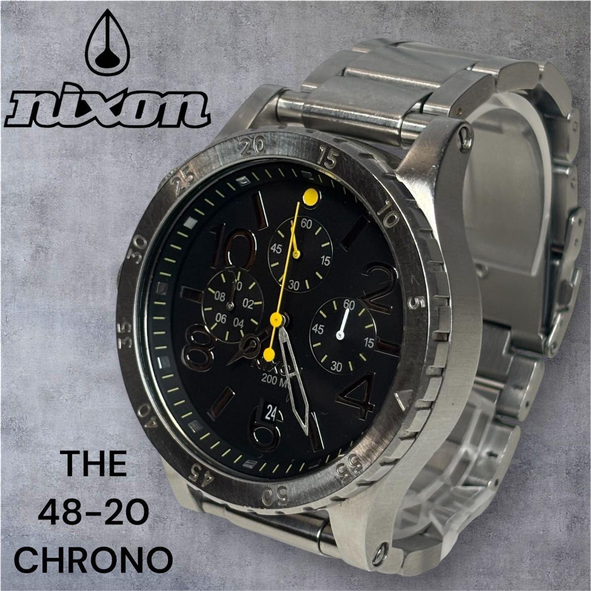Used [Good condition] NIXON THE 48-20 CHRONO with frames, working item