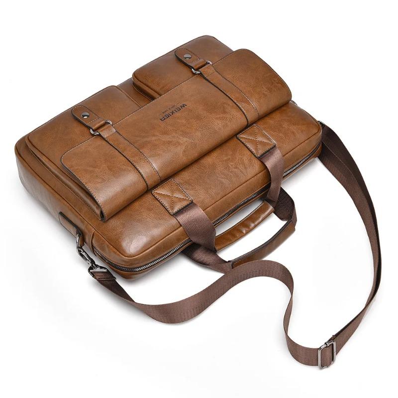 Men's bag luxury designer handbag large capacity briefcase 15.6-inch laptop bag men's travel crossbody bags shoulder bag