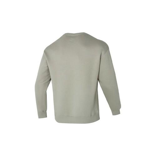 Puma Solid Color Logo Running and Fitness Hoodie Unisex Khaki Gray