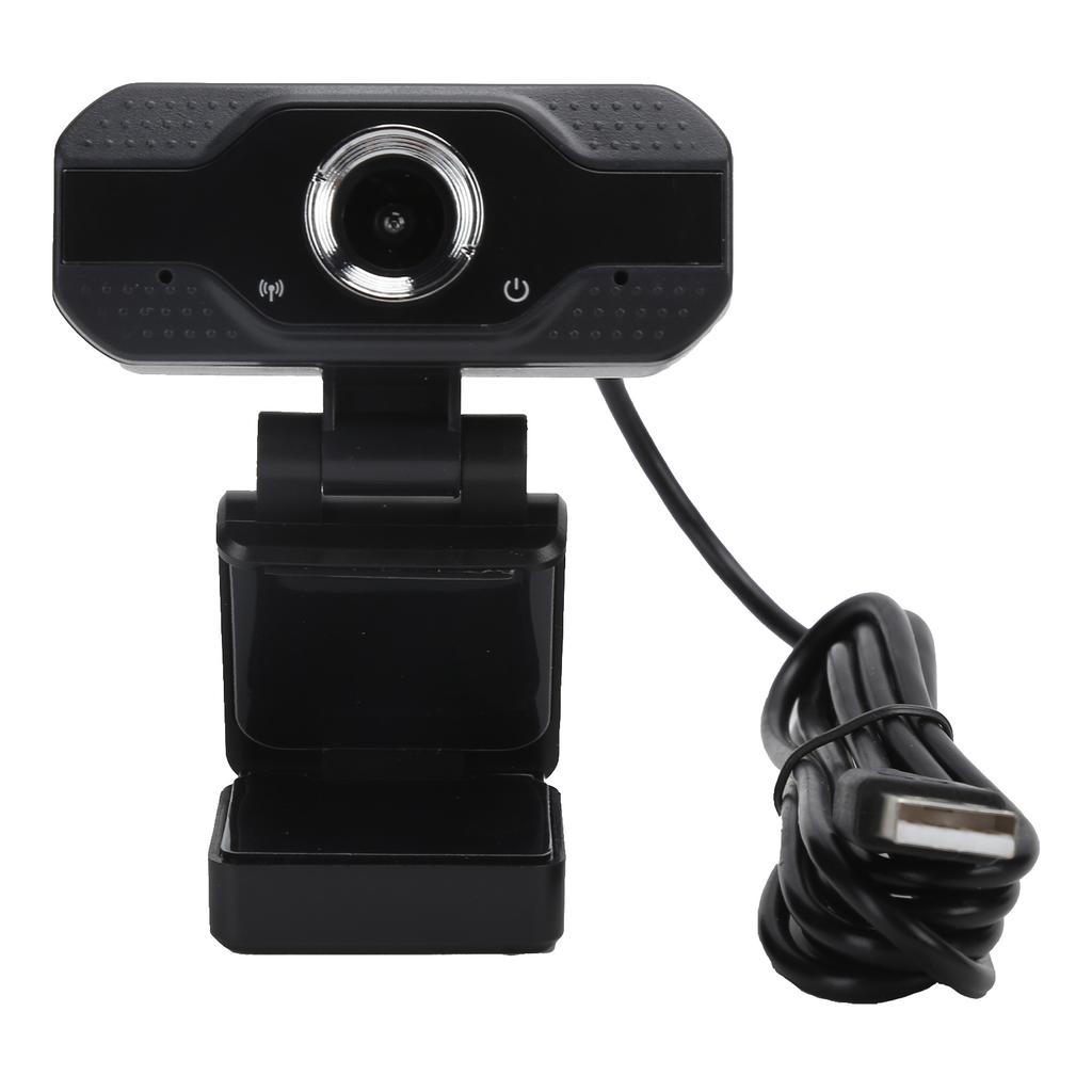 1080P Web Camera Full HD Webcam with Noise Cancelling Microphone MultiFunction Base