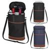 Two-bottle Wine Bottle Insulation Bag Portable Wine Bottle Storage Pouch  Beach Activities