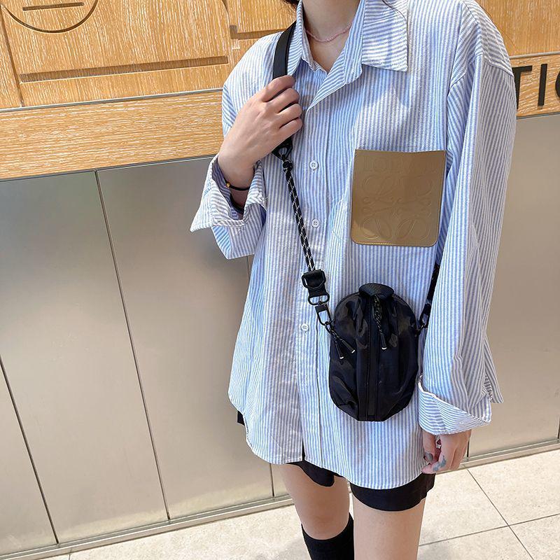 Women's Versatile Mini Crossbody Bag - Fashionable Oxford Cloth Phone and Coin Purse