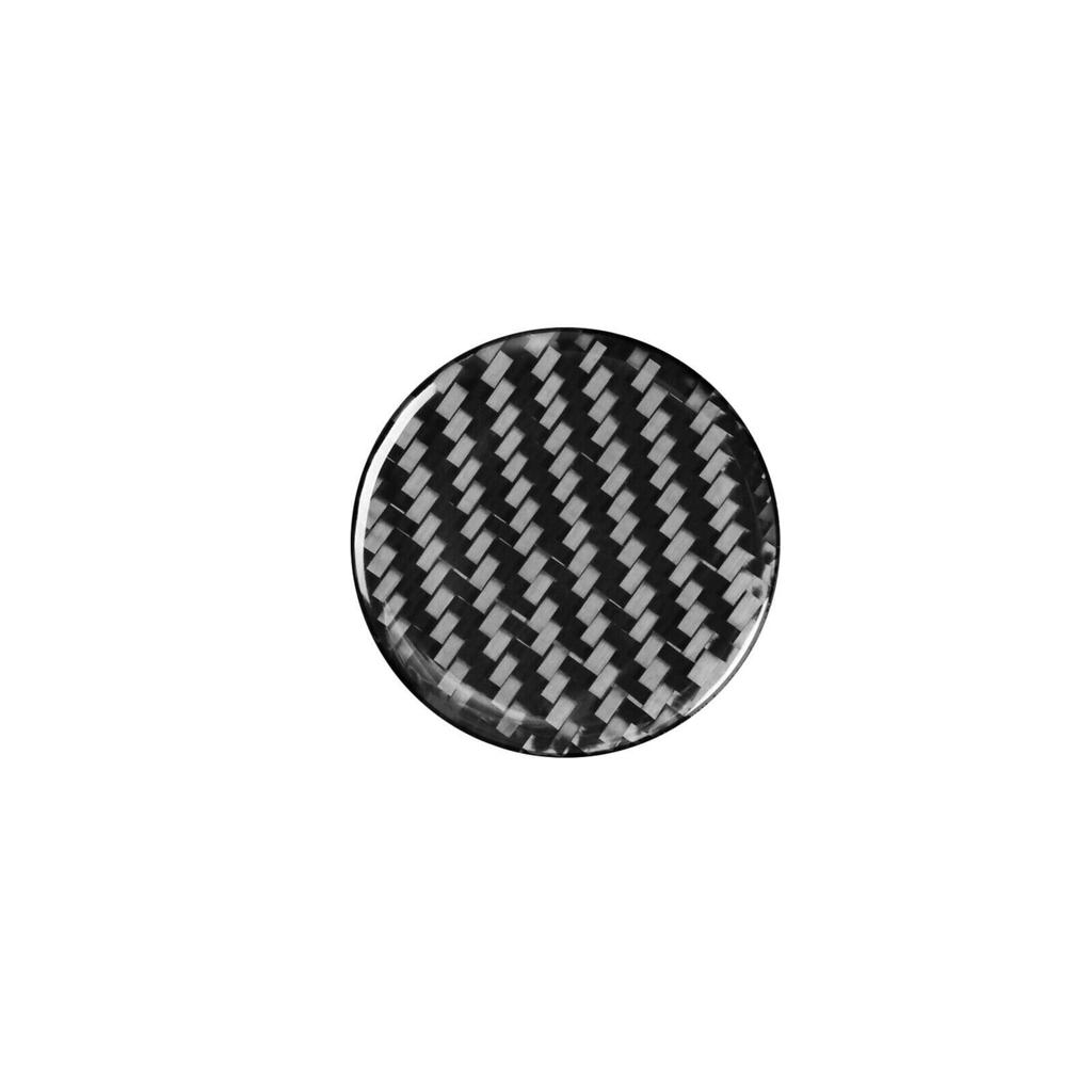 Real Carbon Fiber Console Multimedia Knob Cover For BMW 3 4Series M4 G20 G28 G82