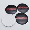 4pcs 45mm 50mm 56mm 65mm RAYS Logo Emblem Car Stickers Accessories for Car Wheel Center Caps Hub Cap Rim Cover Badge Replacement